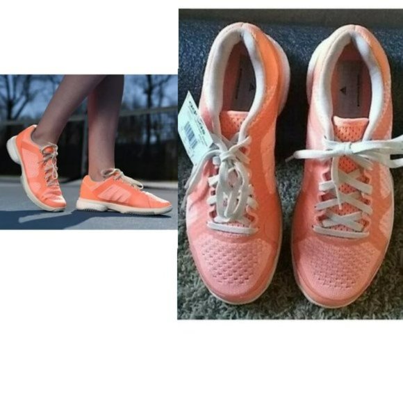 Nwt Adidas Stella McCartney Women aSMC Barricade Tennis Boost Shoes 7